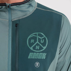 Roark Grinnell Active Hoodie in Dark Forest - Men|Run / Active