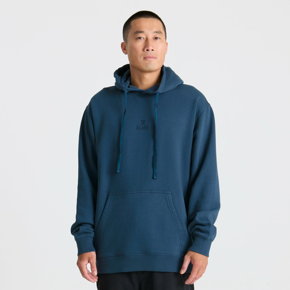 Roark Safe Camp Embroidery Fleece in Navy - Men