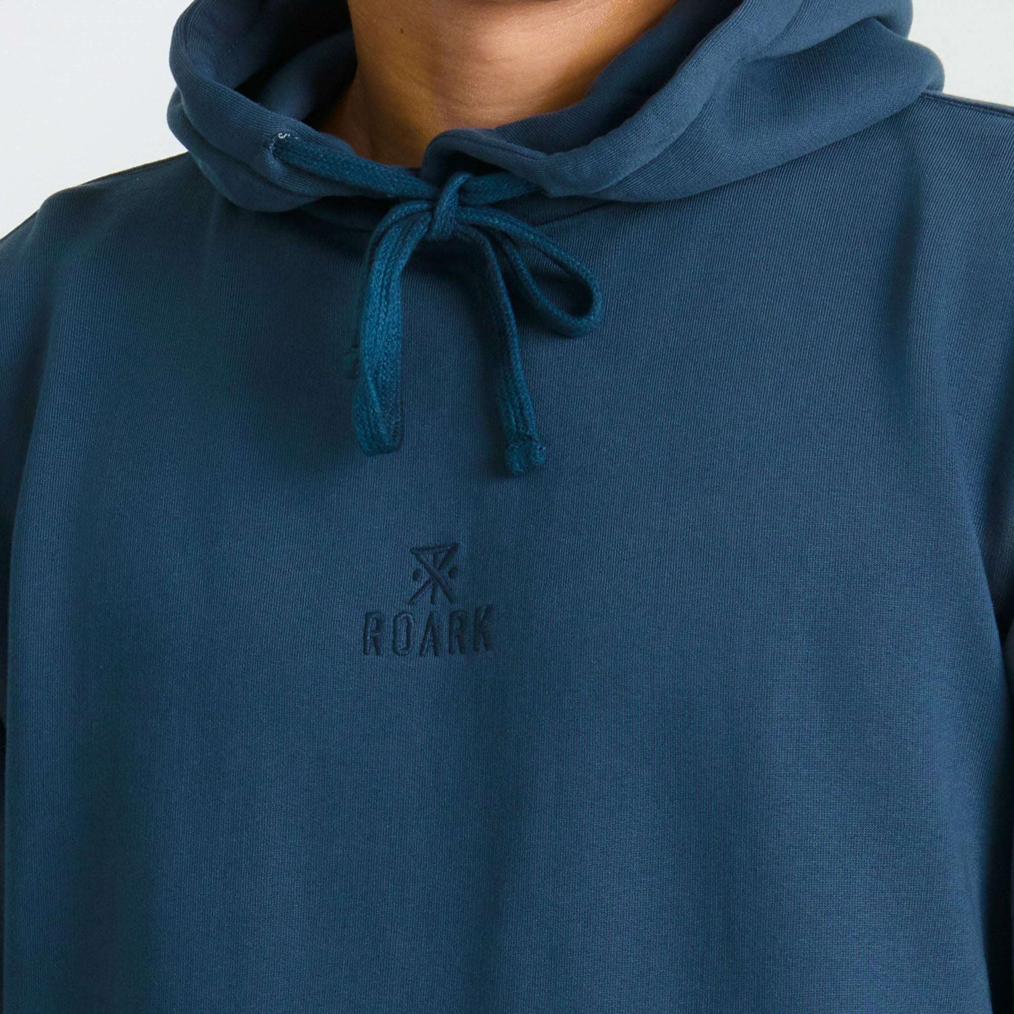 Roark Safe Camp Embroidery Fleece in Navy - Men