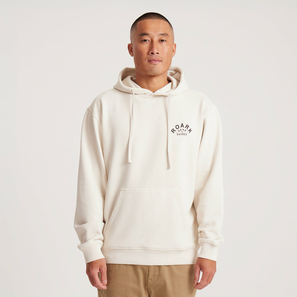 Roark Gear And Guides Hoodie in Bone - Men