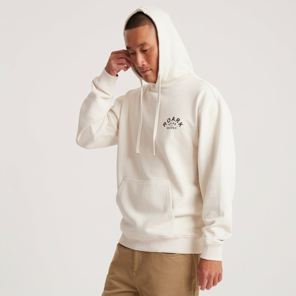 Roark Gear And Guides Hoodie in Bone - Men