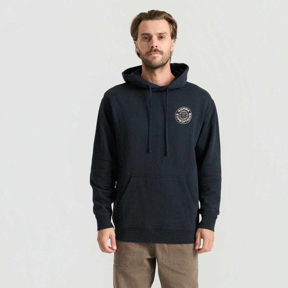 Roark Going Global Hoodie in Black - Men