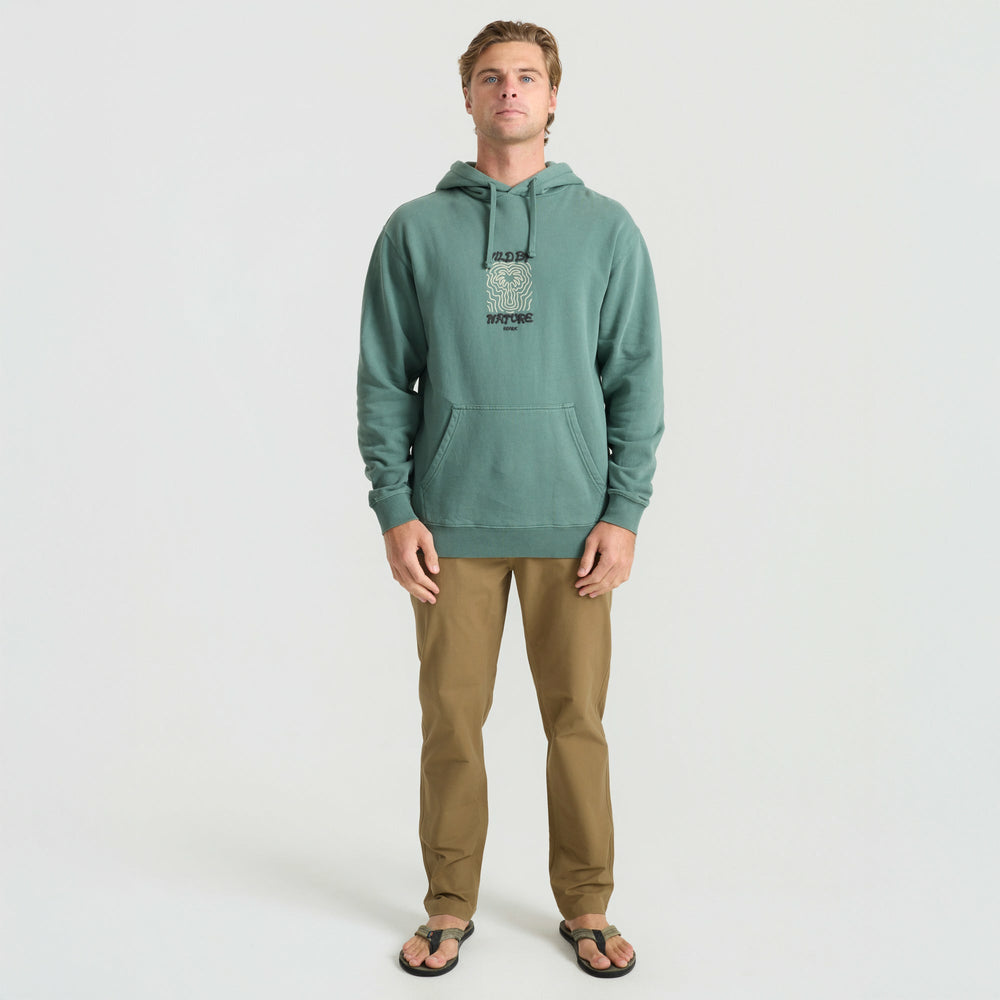 Roark Wild By Nature Hoodie in Slate Green - Men