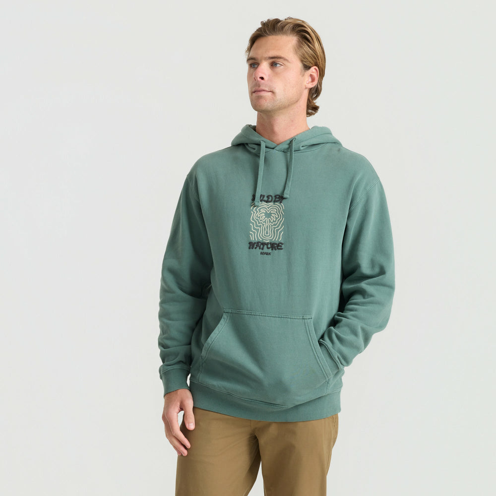 Roark Wild By Nature Hoodie in Slate Green - Men