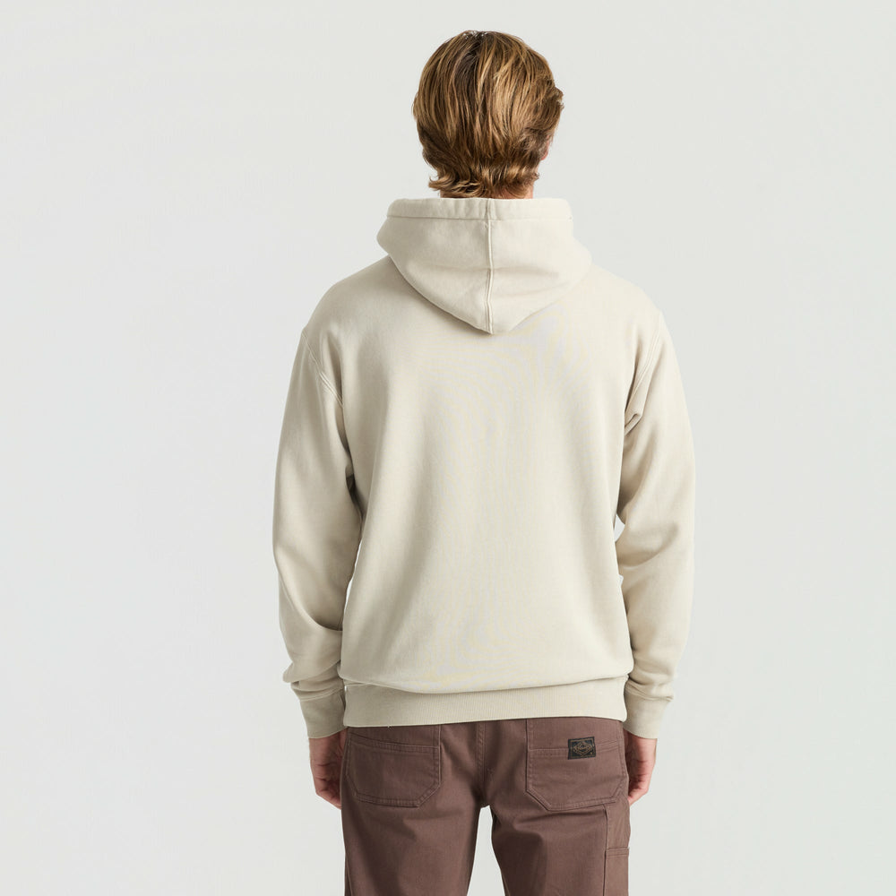 Roark Safe Camp Embroidery Fleece in Fossil - Men