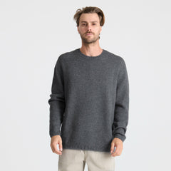 Roark Nordsman Wool Sweater in Charcoal - Men