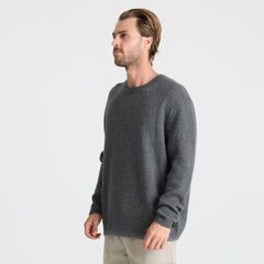 Roark Nordsman Wool Sweater in Charcoal - Men