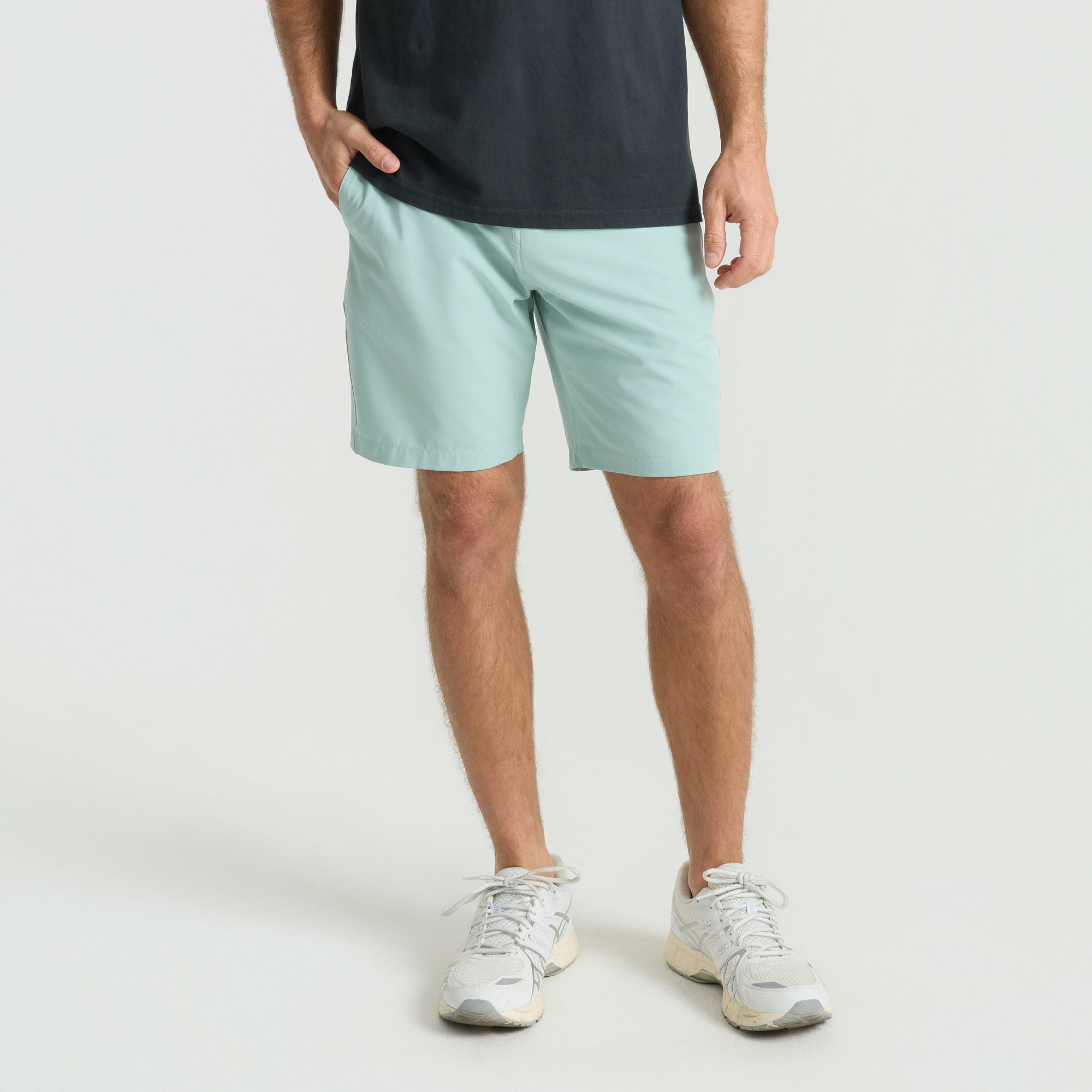 Roark Hytide Hybrid Shorts in Hazy Blue - Men