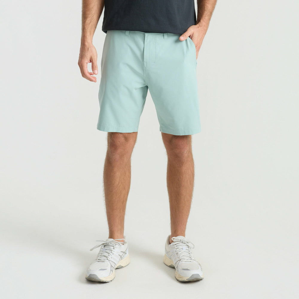 Roark Hytide Hybrid Shorts in Hazy Blue - Men