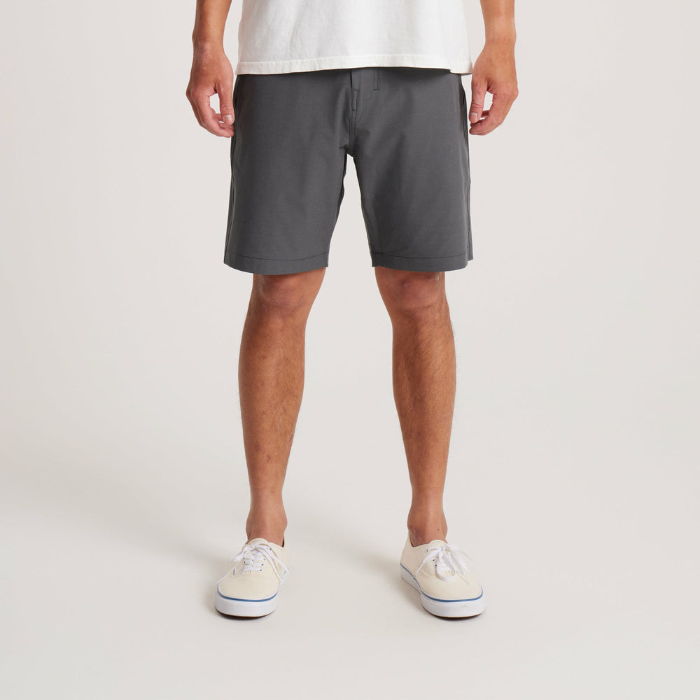 Roark Hytide Hybrid Shorts in Charcoal - Men