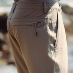 Roark Hytide Hybrid Shorts in Dark Khaki - Men
