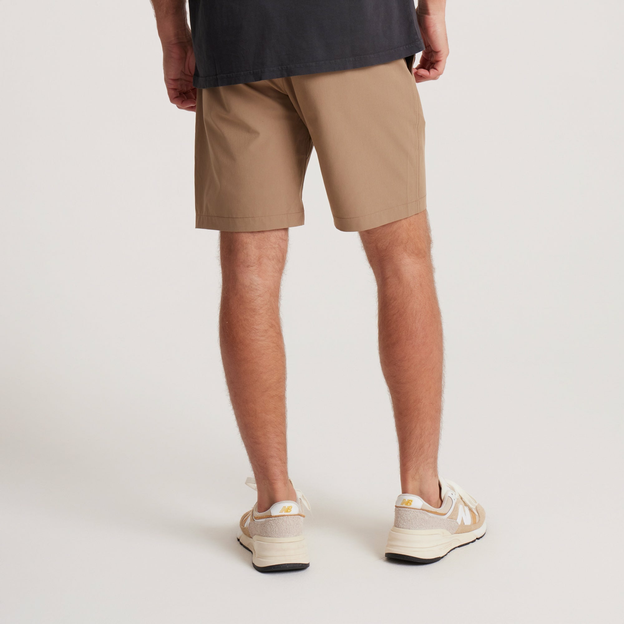 Roark Hytide Hybrid Shorts in Dark Khaki - Men