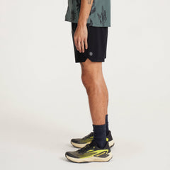Roark Serrano Active Stretch Shorts in Black - Men|Run / Active