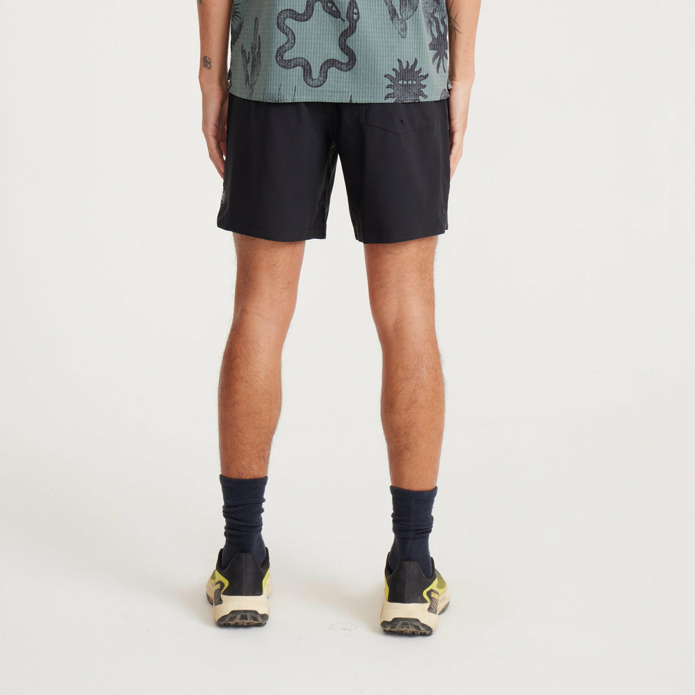 Roark Serrano Active Stretch Shorts in Black - Men|Run / Active