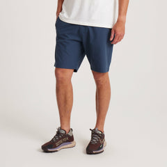 Roark Hytide Hybrid Shorts in Navy - Men