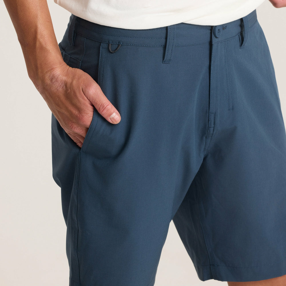 Roark Hytide Hybrid Shorts in Navy - Men