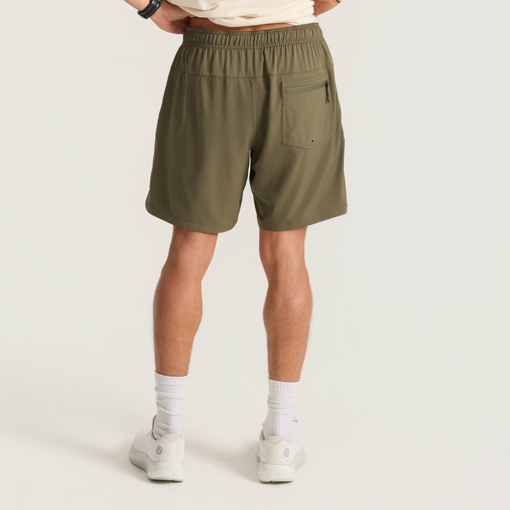 Roark Serrano 7" Active Stretch Shorts in Military - Men|Run / Active