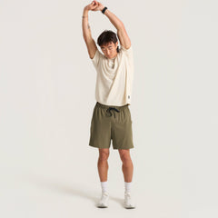 Roark Serrano 7" Active Stretch Shorts in Military - Men|Run / Active