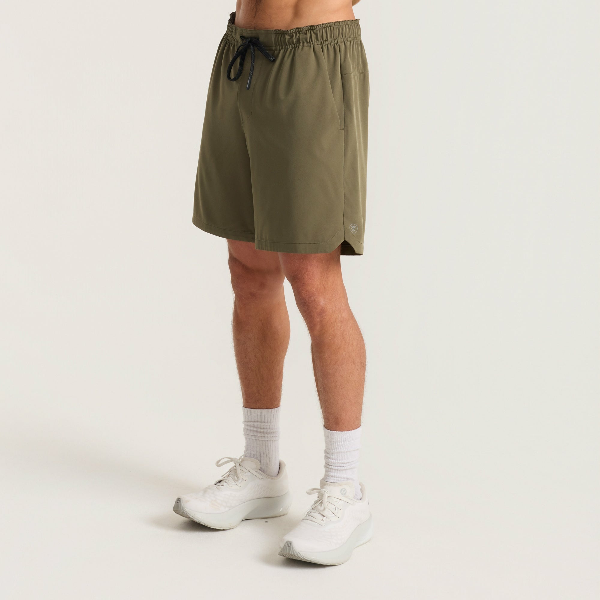 Roark Serrano 7" Active Stretch Shorts in Military - Men|Run / Active