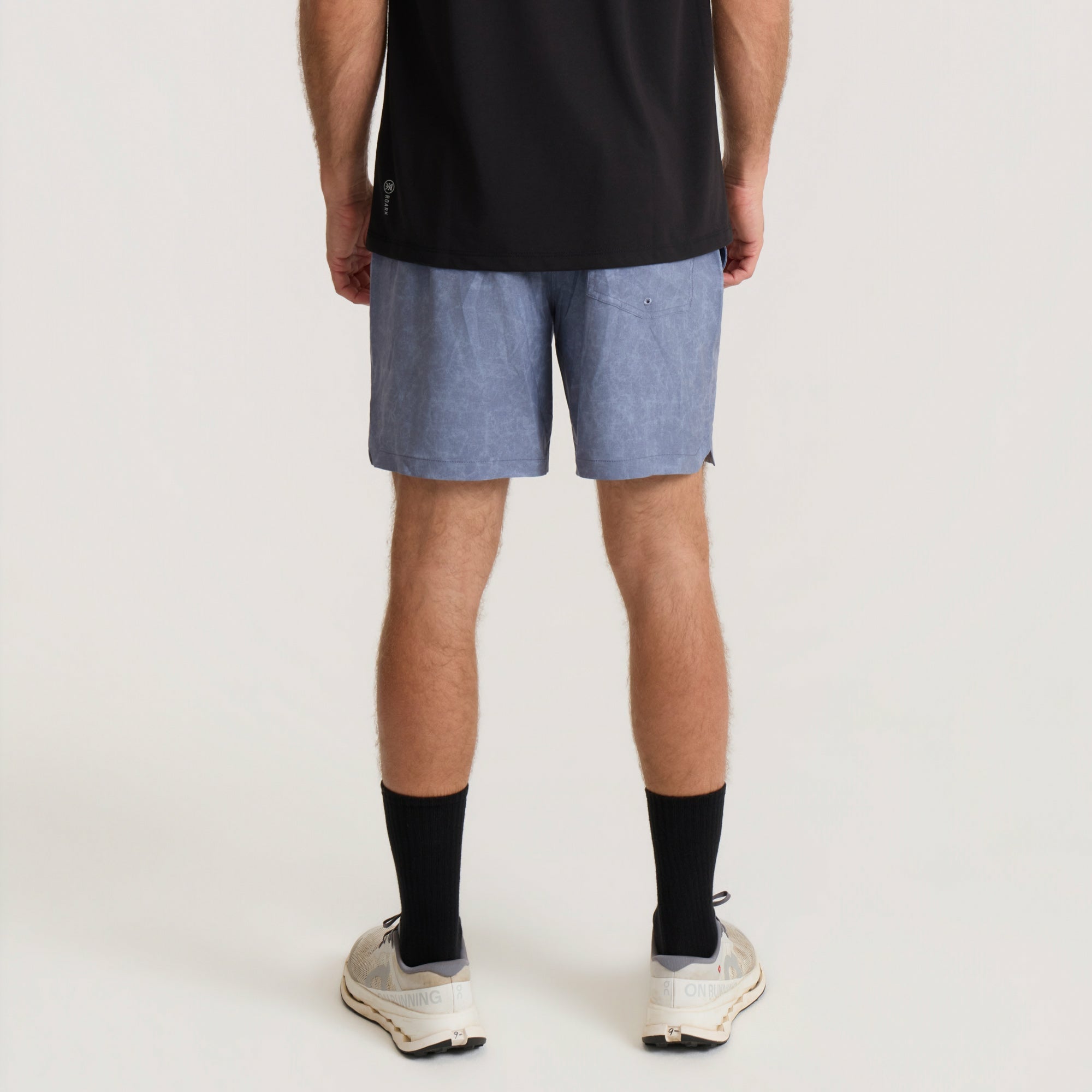 Roark Serrano 7" Active Stretch Shorts in Neptune - Men|Run / Active