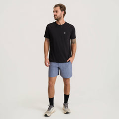 Roark Serrano 7" Active Stretch Shorts in Neptune - Men|Run / Active