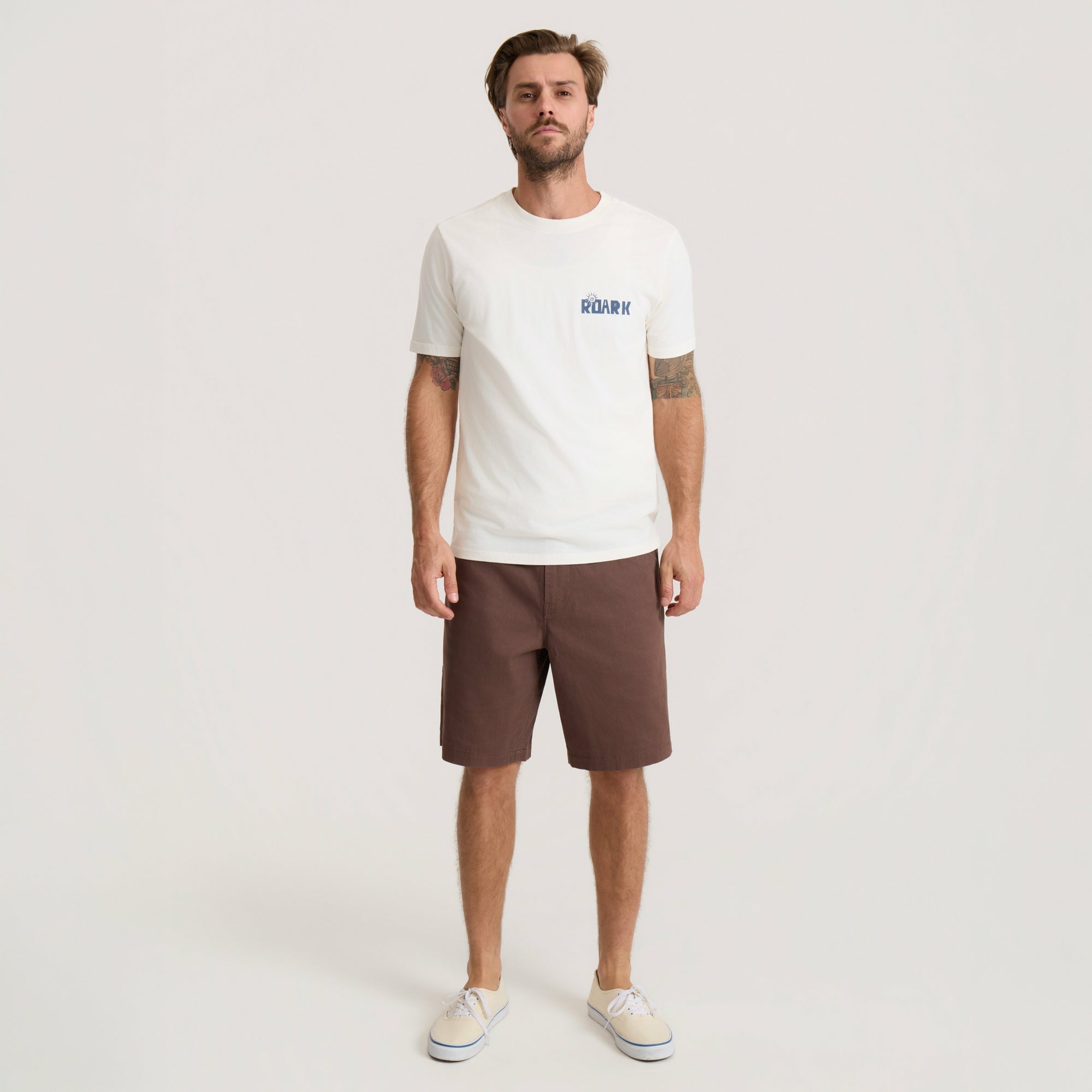 Roark HWY 1 Utility Shorts in Cocoa Bean - Men