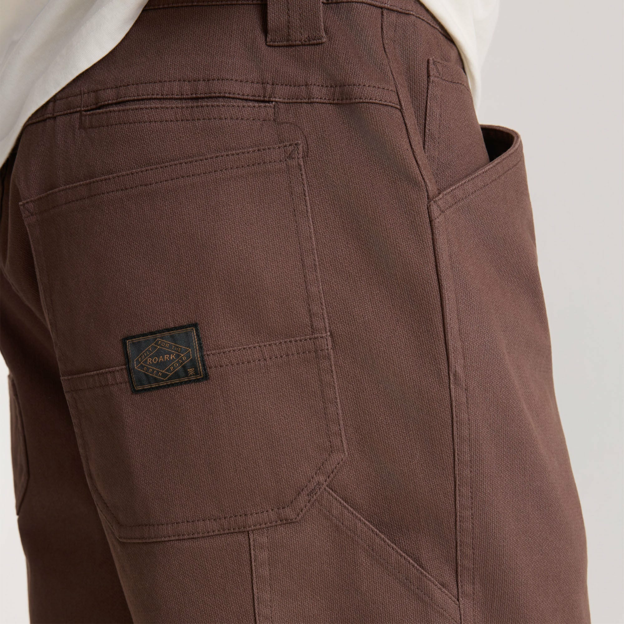 Roark HWY 1 Utility Shorts in Cocoa Bean - Men