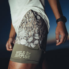 Roark Bommer 3.5" Shorts in Khaki - Men|Run / Active