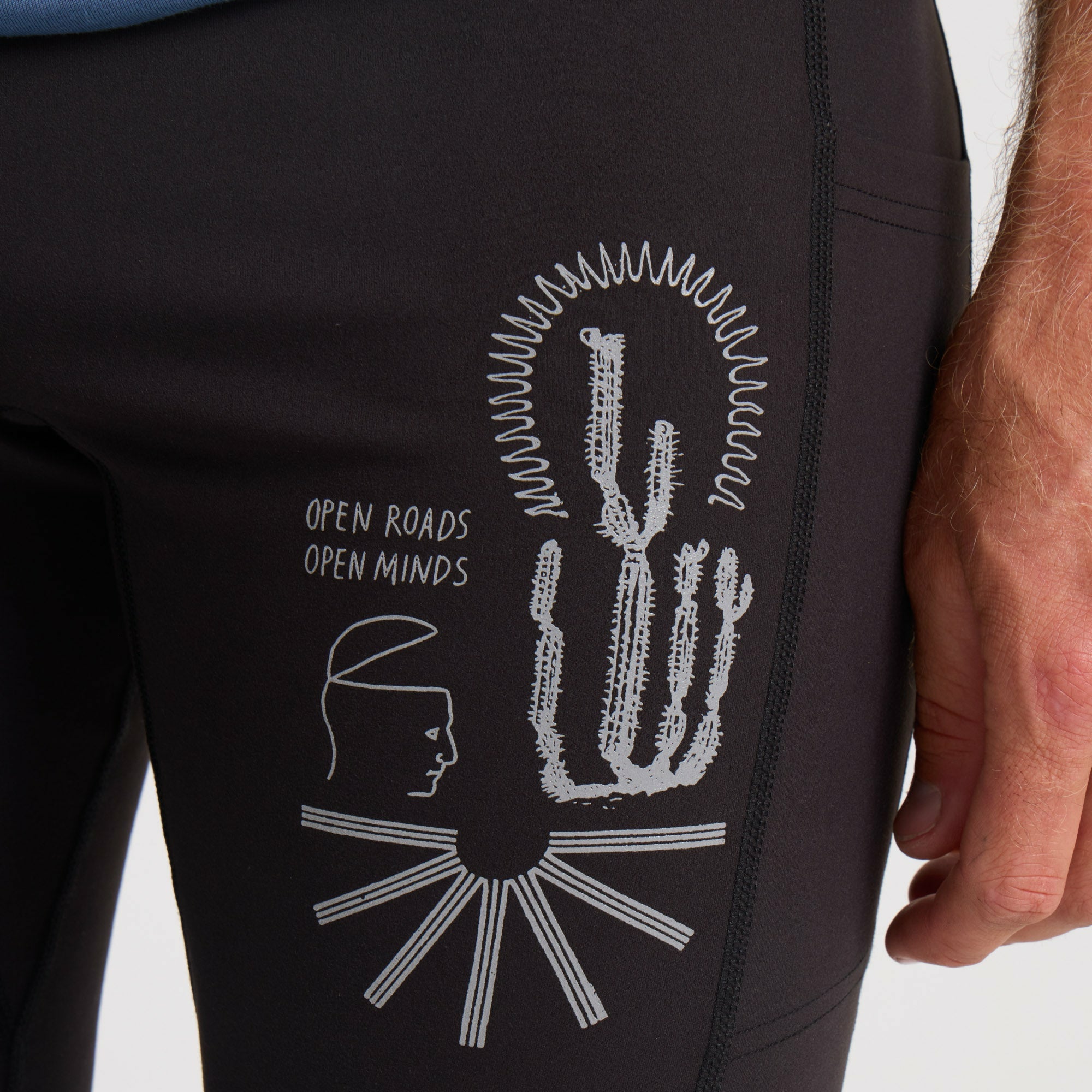 Roark Elbert Tights in Black - Men|Run / Active