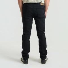 Roark HWY 128 5-Pocket Broken Twill Denim in Black - Men