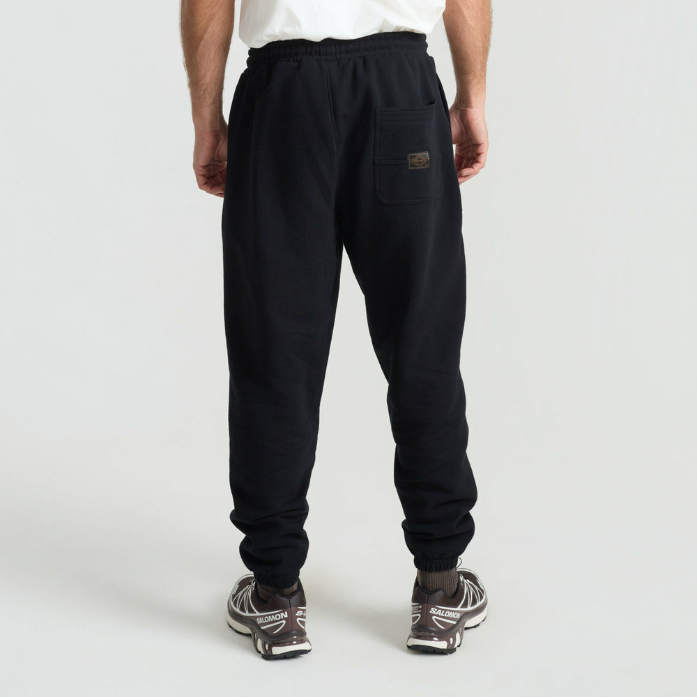 Roark Bolo Fleece Pants in Black - Men