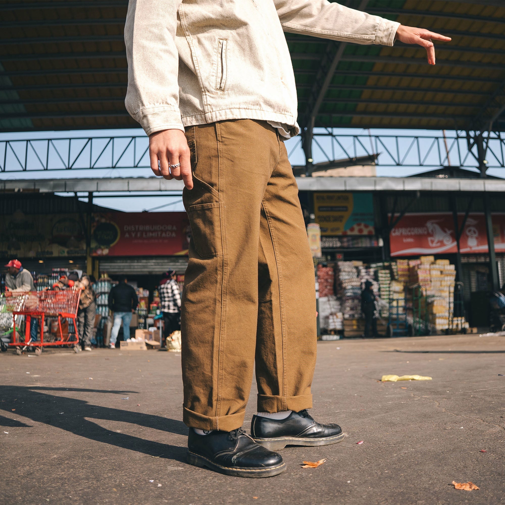 Roark HWY 1 Utility Denim in Otter - Men