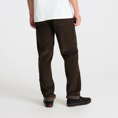 Roark Hwy 128 Cord Denim in Dark Brown - Men