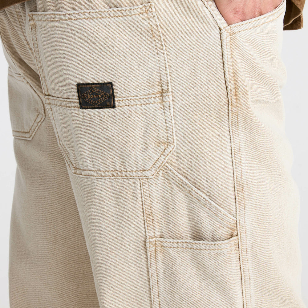 Roark Hwy 1 Utility Denim in Fossil - Men