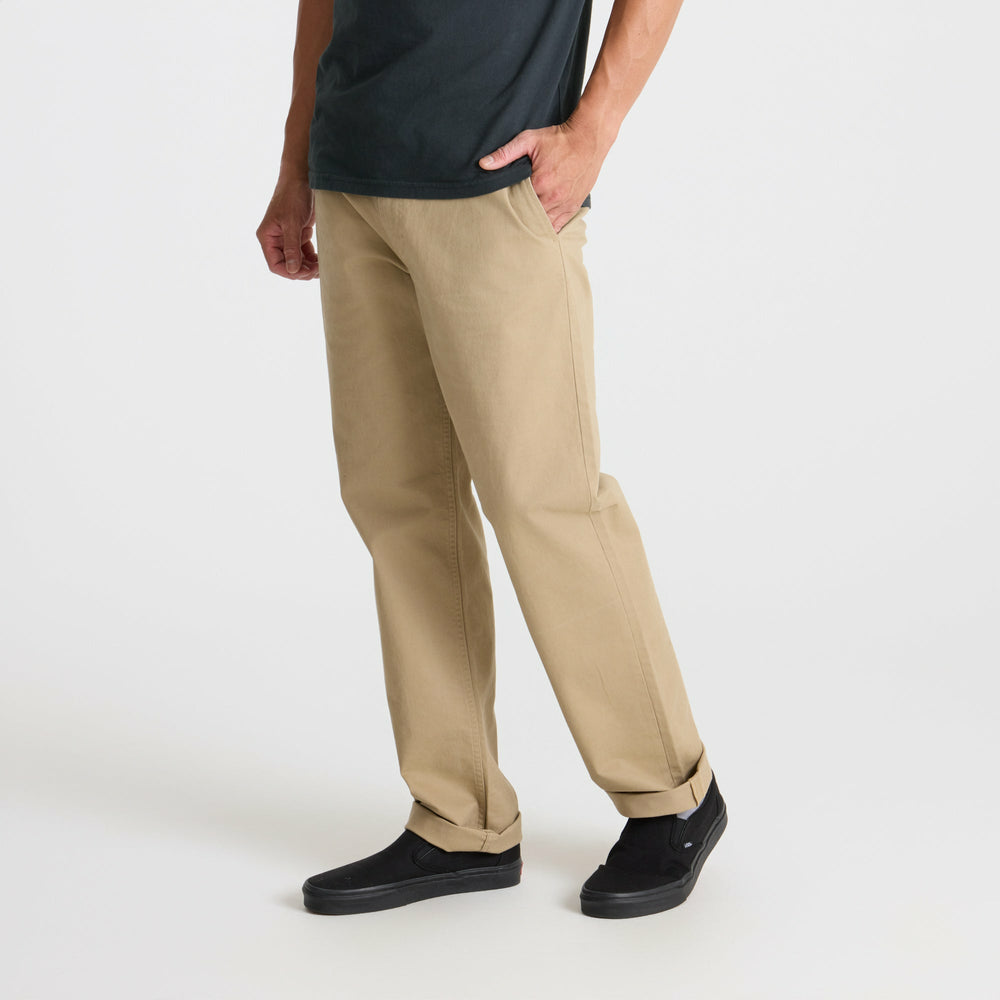 Roark Crossroads Chino Pants in Khaki - Men