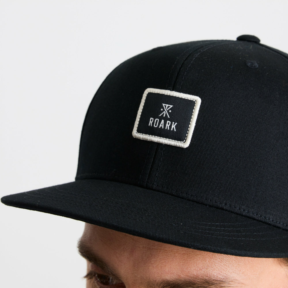 Roark Safecamp Snapback Hat in Black - Men