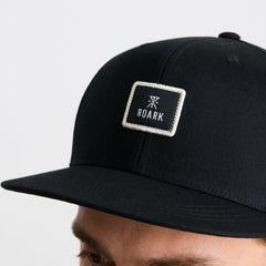 Roark Safecamp Snapback Hat in Black - Men