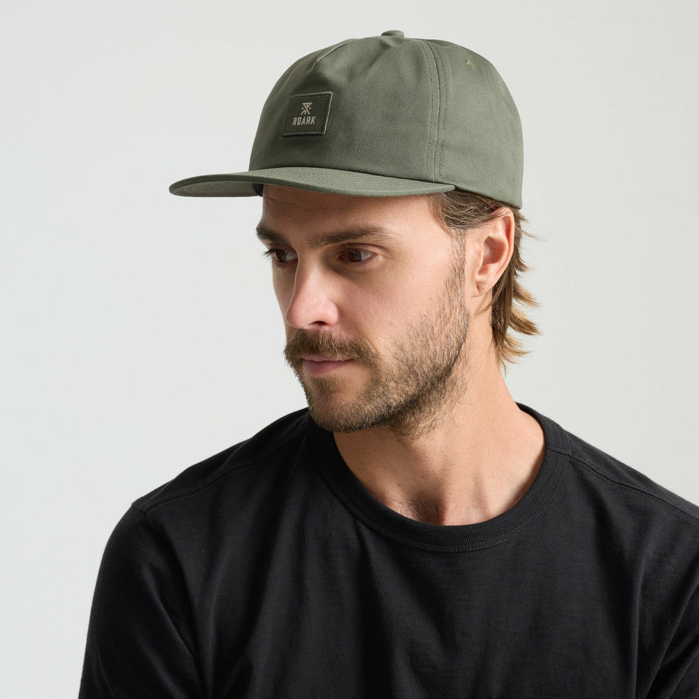 Roark Venture Safecamp Snapback Hat in Military - Men