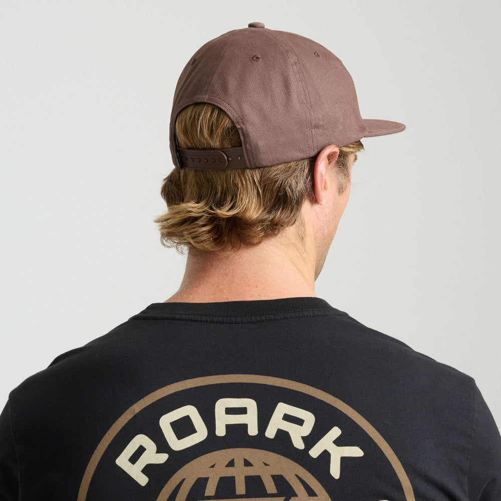 Roark Venture Expeditions Snapback Hat in Cocoa Bean - Men