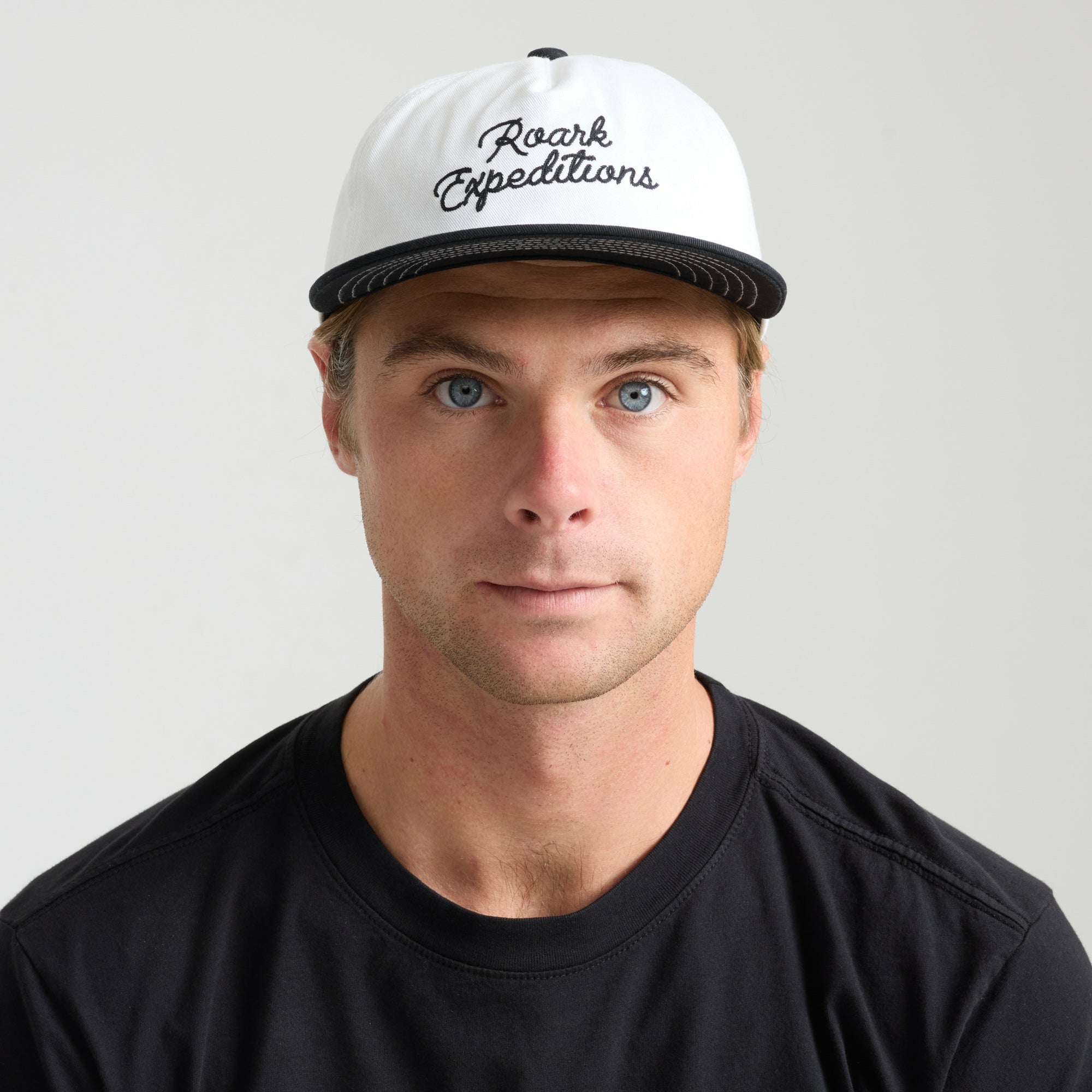 Roark Venture Expeditions Snapback Hat in White - Men