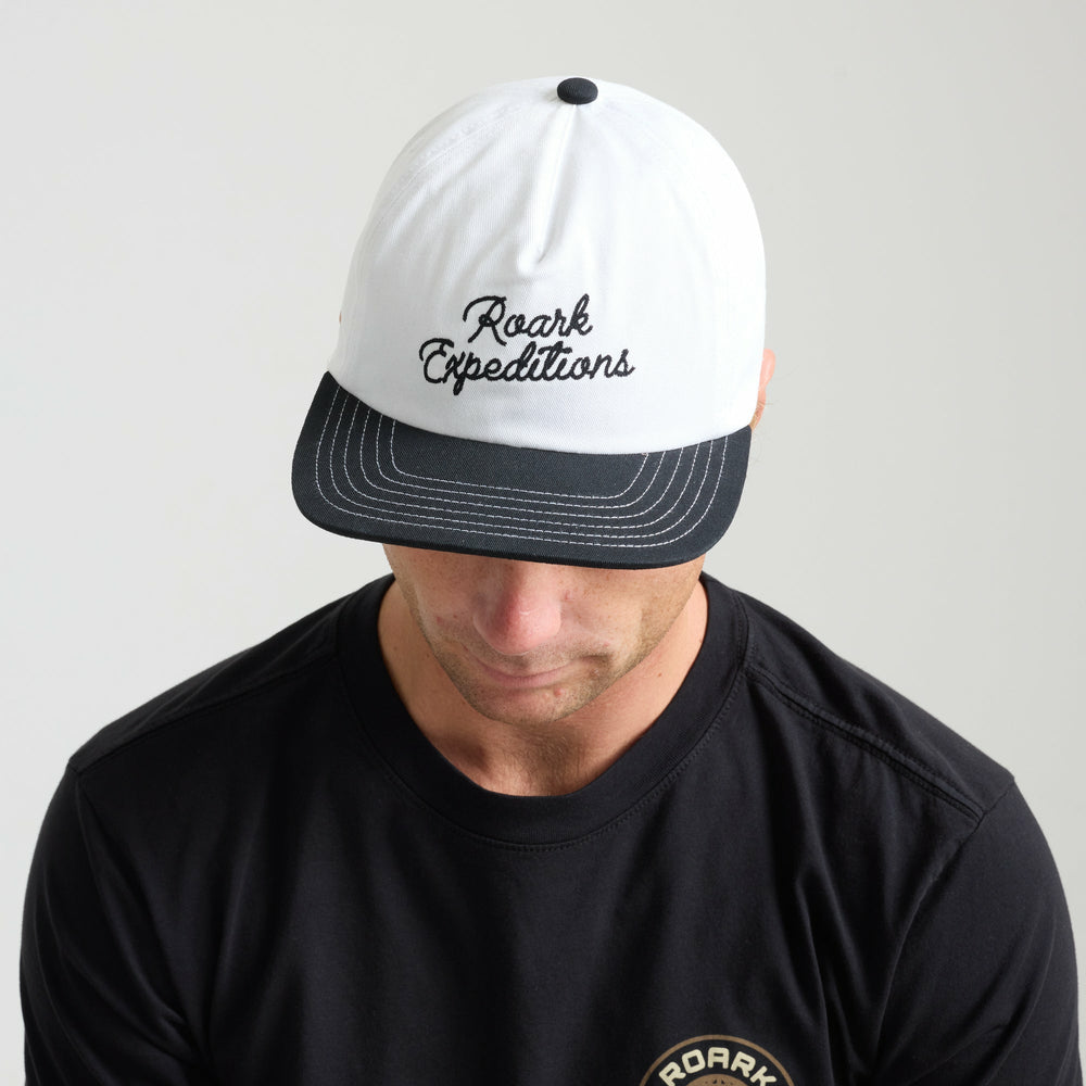 Roark Venture Expeditions Snapback Hat in White - Men