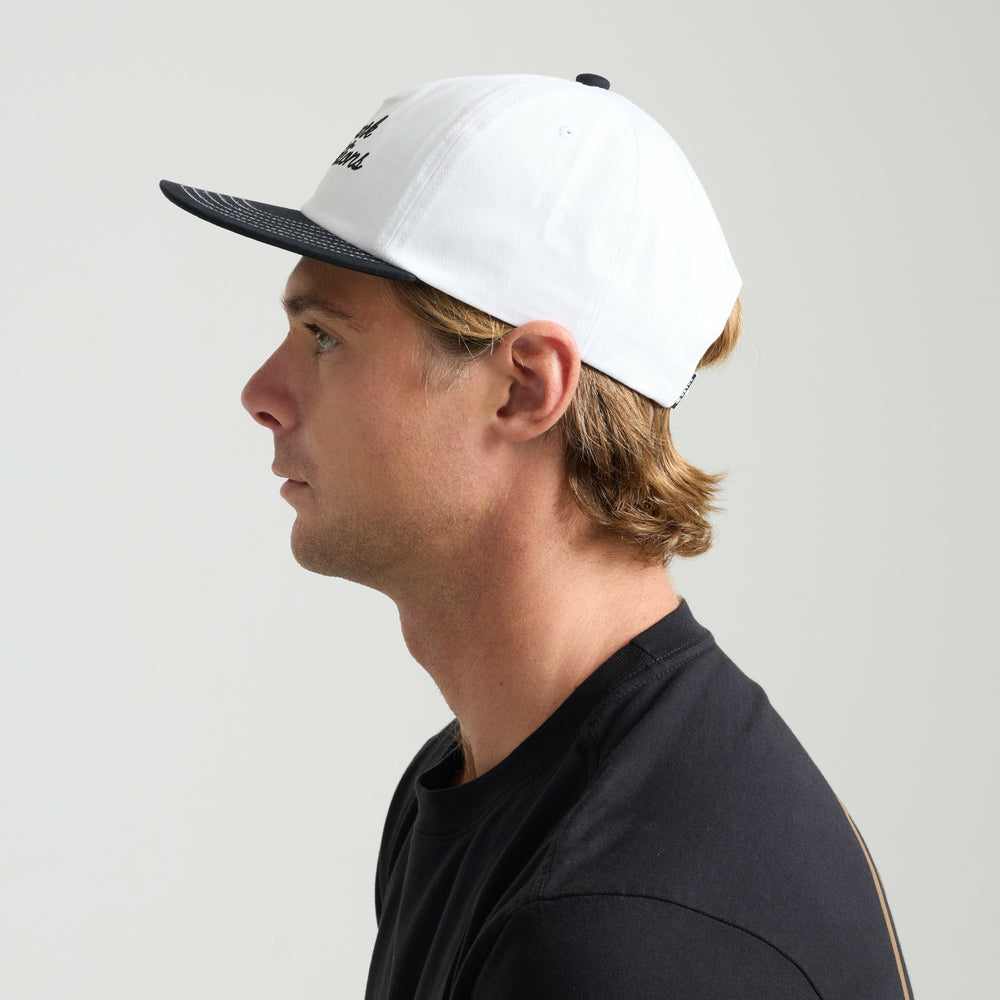 Roark Venture Expeditions Snapback Hat in White - Men