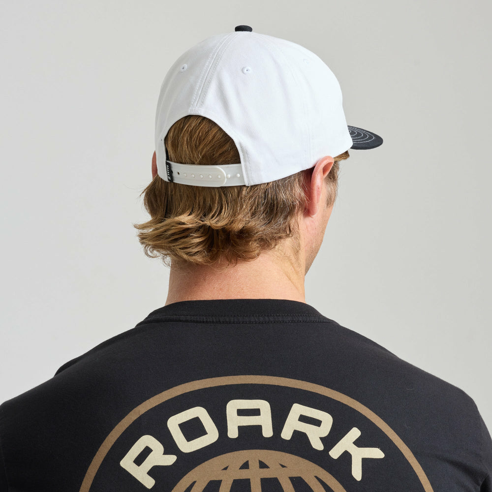 Roark Venture Expeditions Snapback Hat in White - Men