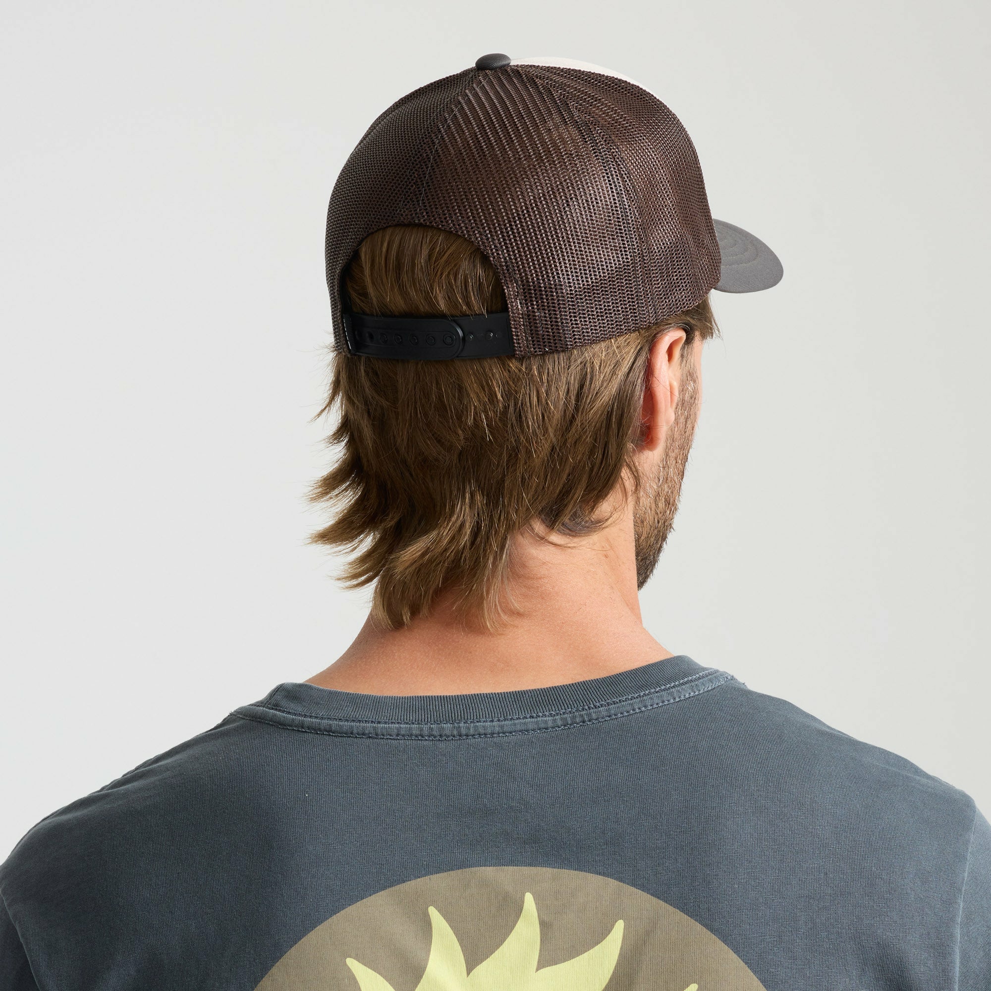Roark Foam Trucker Global Snapback Hat in Military - Men