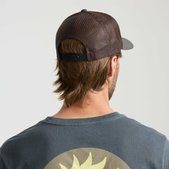Roark Foam Trucker Global Snapback Hat in Military - Men