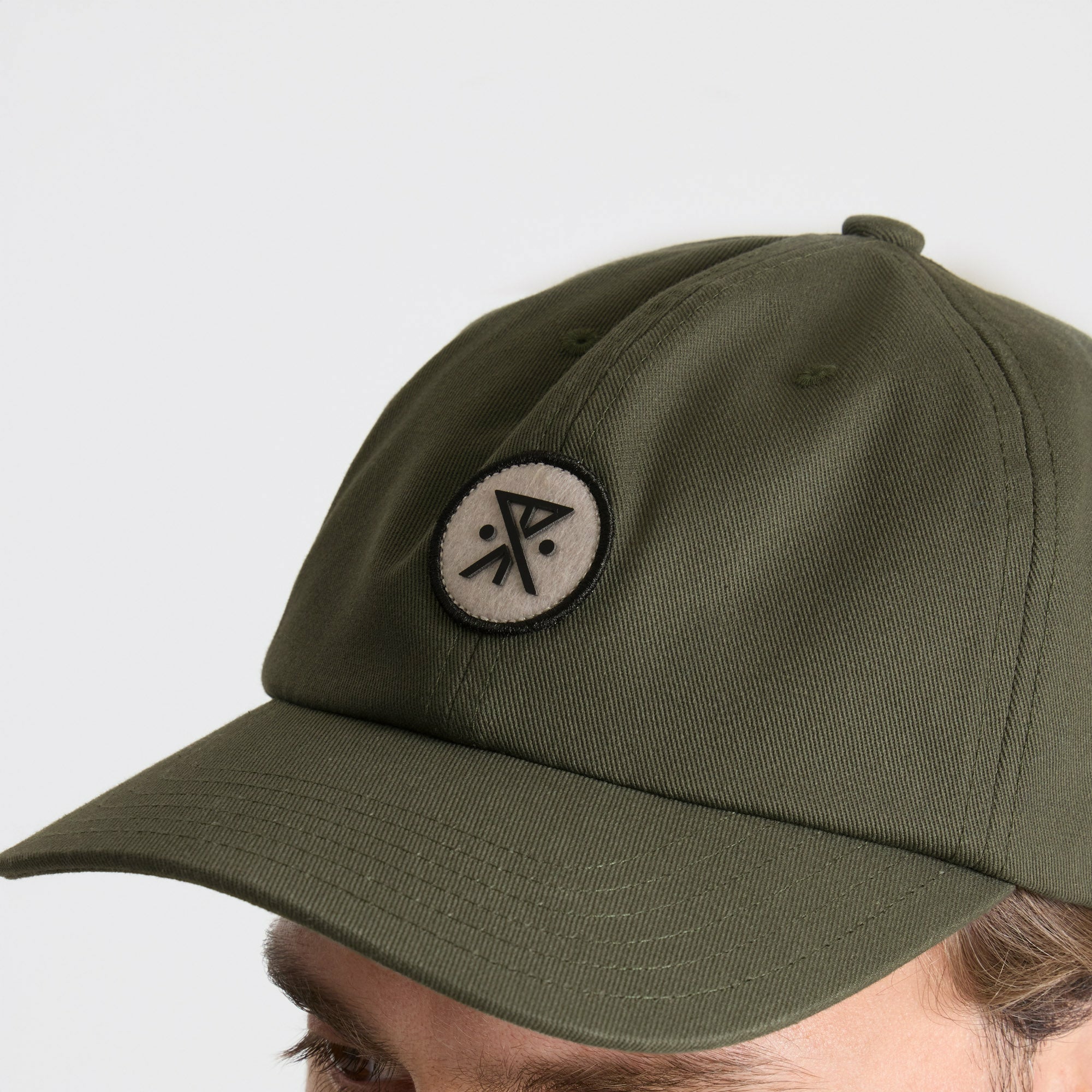 Roark Nomad Strapback Hat in Military - Men