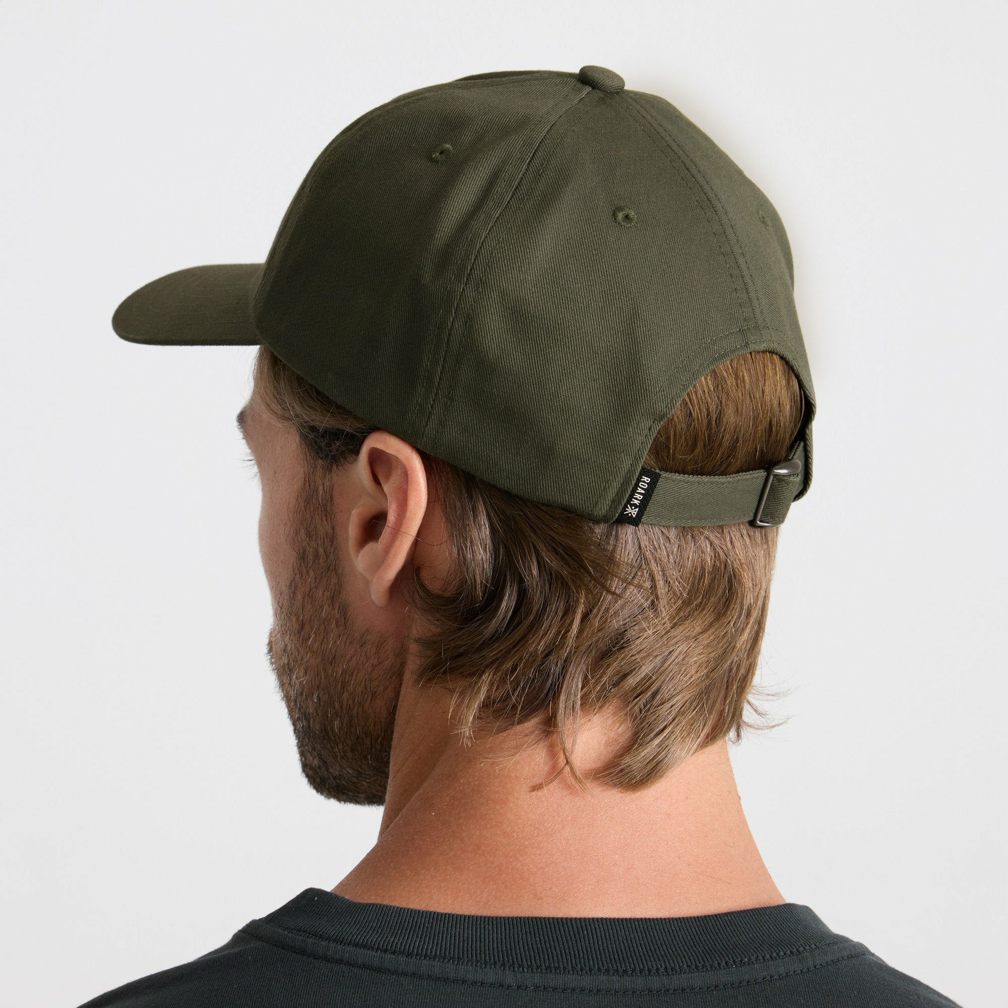 Roark Nomad Strapback Hat in Military - Men