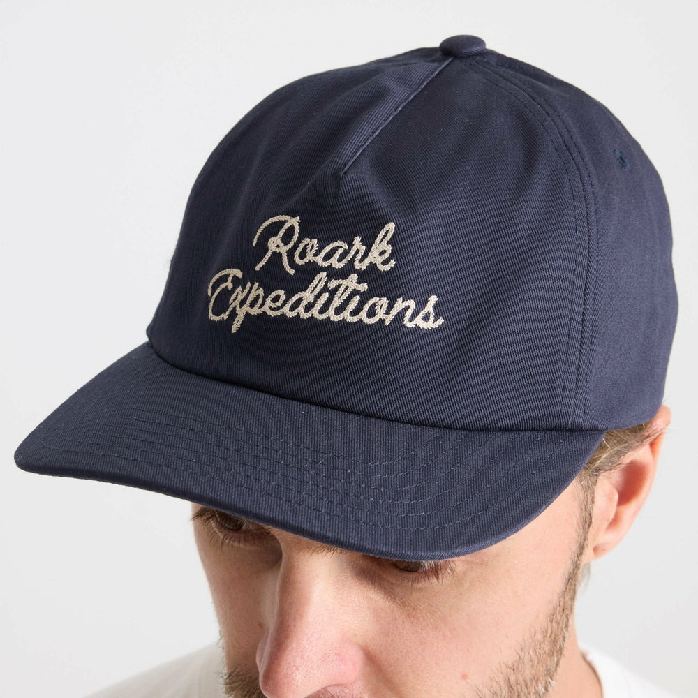 Roark Venture Snapback Hat in Navy - Men