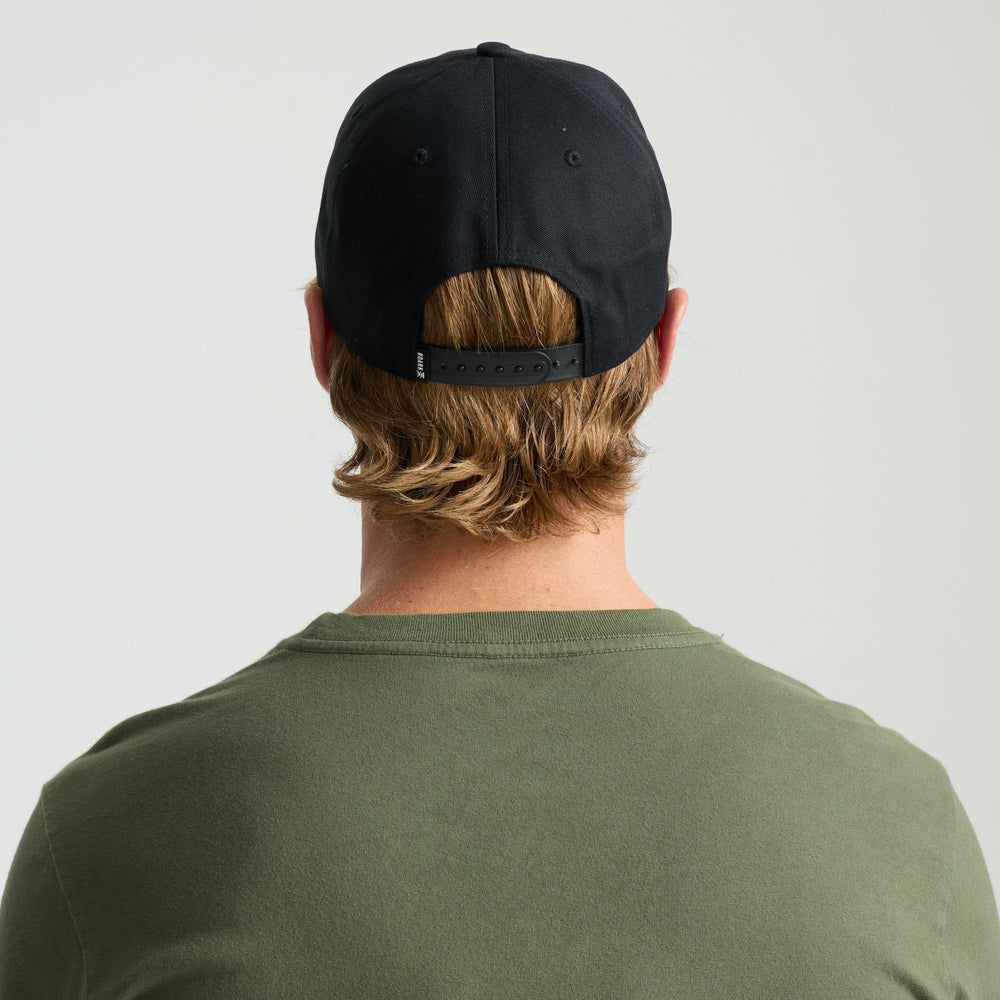 Roark Venture Snapback Hat in Black - Men
