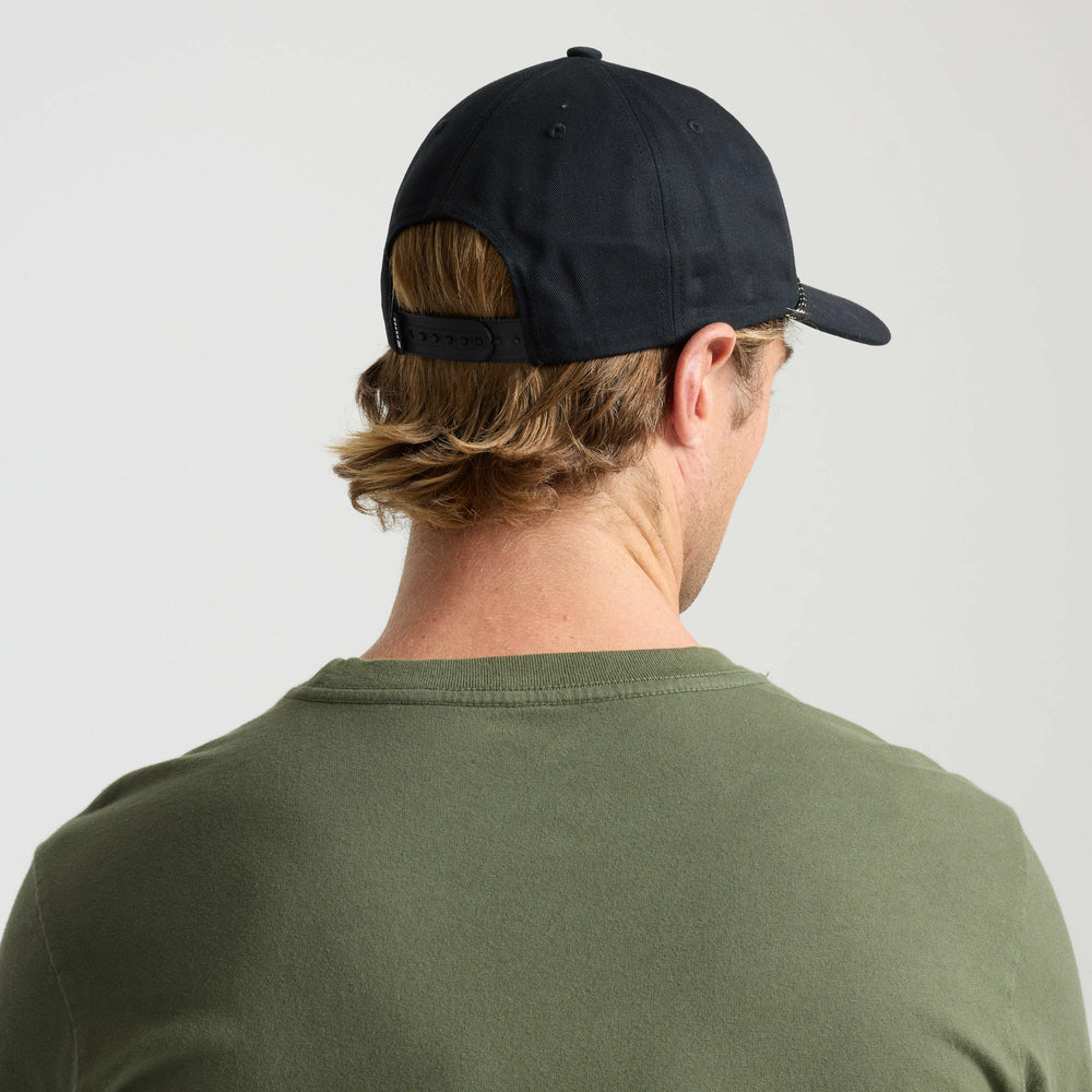 Roark Venture Snapback Hat in Black - Men